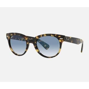 Ray-Ban Orion RB2199 Yellow Havana Tortoise Sunglasses Blue Gradient 52mm